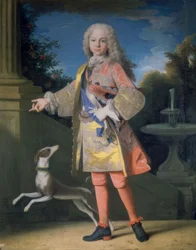 Portrait of Ferdinand of Bourbon, Prince of Asturias (before restoration)